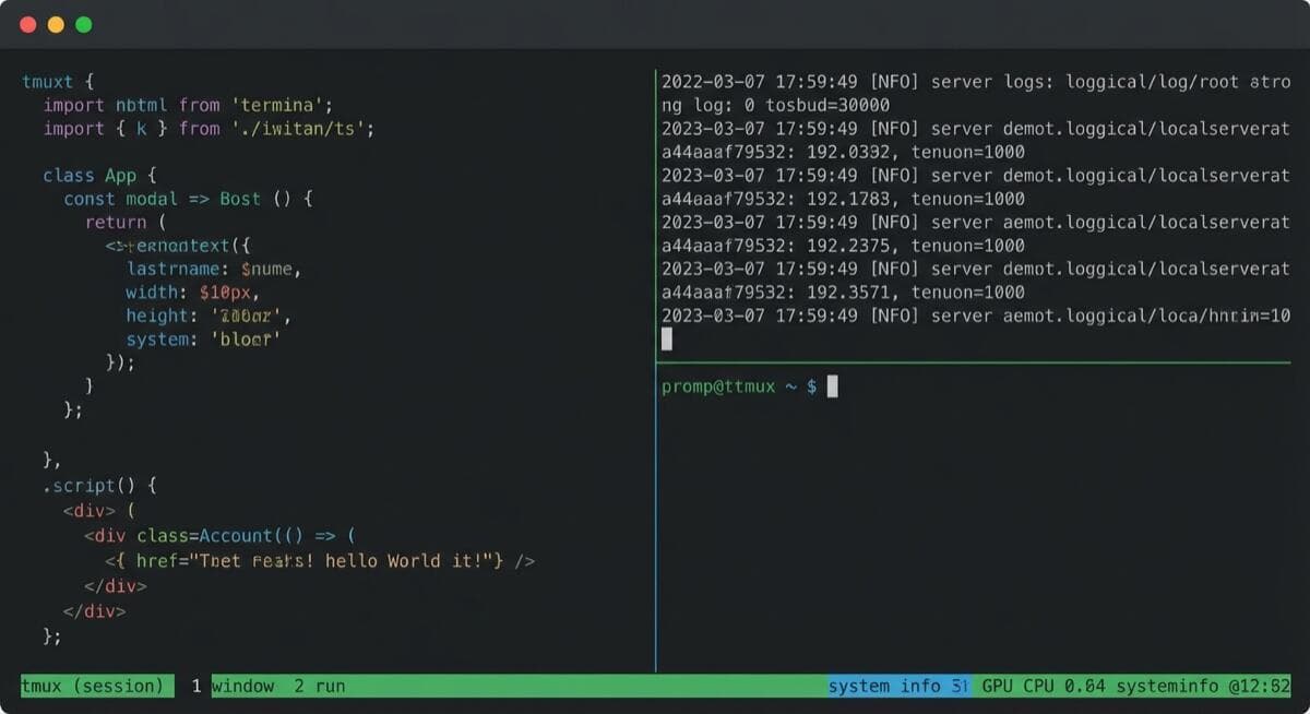 tmux 완벽 가이드 — 세션 관리부터 실전 활용까지