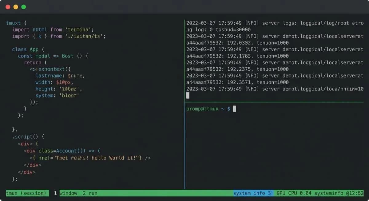 tmux 완벽 가이드 — 세션 관리부터 실전 활용까지