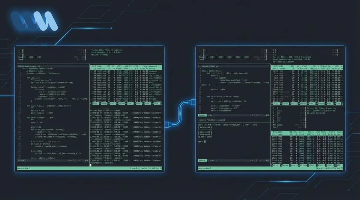 VibeShell + tmux: 끊김 없는 모바일 개발의 비밀